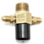 APA4 - THROTTLED CHECK VALVE BALL WITH DOUBLE NIPPLE